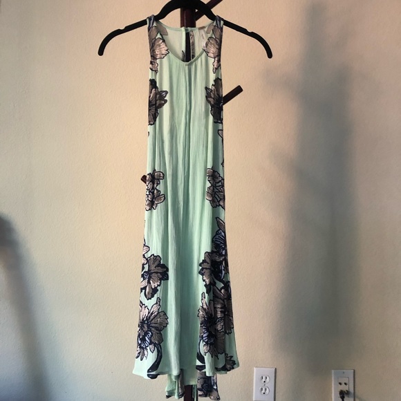 Floral Slip Dress with Strappy Back - Picture 2 of 4